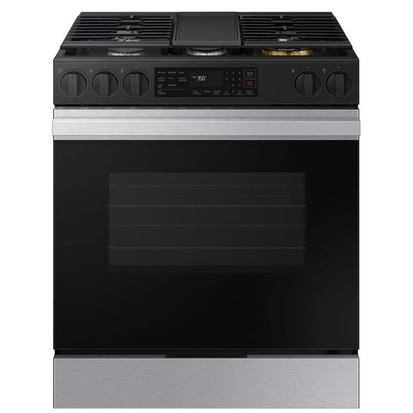 Fogão Samsung 5Q Série 3 Wi-Fi e Air Fry 170L Preto Inox 110V NSG6DG8300SRAZ Fogão Samsung 5Q Série 3 Wi-Fi e Air Fry 170L Preto Inox 110V NSG6DG8300SRAZ