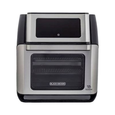 Fritadeira Air Fryer Black Decker 12 Litros AFO12G Preto E Inox 127v