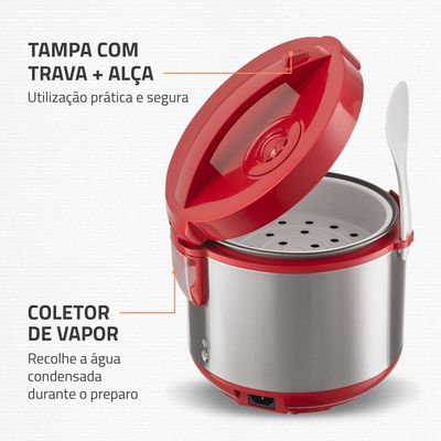 Panela Elétrica Mondial Pratic 6I PE-45-6X 110