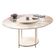 Estante Home Theater Montane Off White Cinamomo E Mesa De Centro Sky Com Tampo De Vidro Off White - Hb Móveis