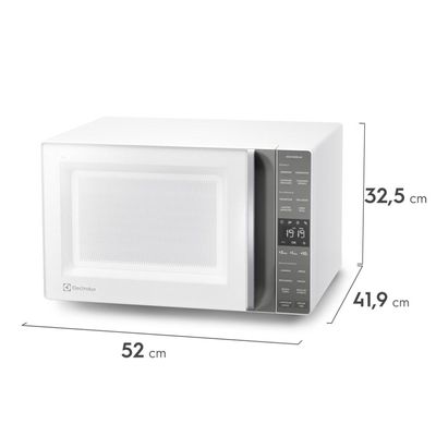 Micro-ondas Electrolux 36L Branco Efficient com Descongelamento Assistido (ME36B) 220V