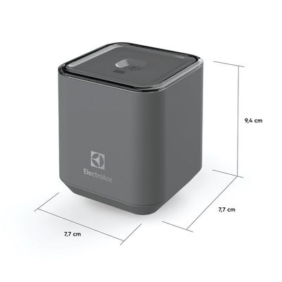 Kit Seladora a Vácuo Portátil com 5 Sacos Herméticos + Potes Herméticos de Vidro para Fechamento a Vácuo 02 Unidades Electrolux