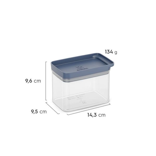 Pote Hermético Organizador Electrolux Experience Empilhável Modular 0,85L Não se aplica