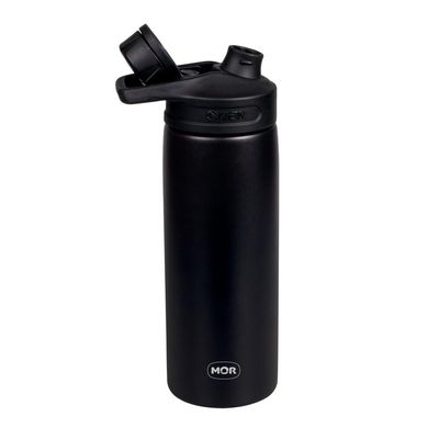 Garrafa Squeeze 600ml Fit - preto
