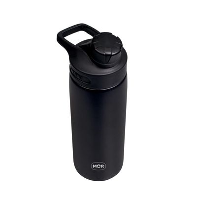 Garrafa Squeeze 600ml Fit - preto