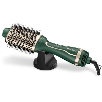 Escova Secadora By Juliette Mondial Verde Oliva 1300W ES-JU-02 Bivolt