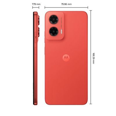 Smartphone Motorola Moto G35 5G 256GB - Coral, 12GB RAM Boost, Câmera 50 MP + Selfie 16MP e Tela 6,7", Android 14