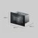 Micro-ondas de Embutir Continental 27L Preto com Função Tira Odor (MC2EP) 220V