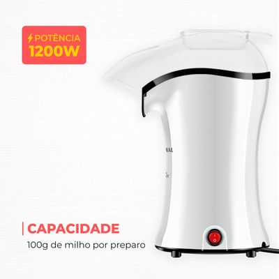 Pipoqueira Popflix Mondial Branco 1200W PP-04 220