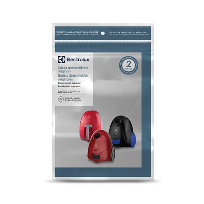Kit 3 Sacos de aspirador de pó - Modelos: Nano, NEO30 e NEO31 (SBENA) Electrolux Não se aplica