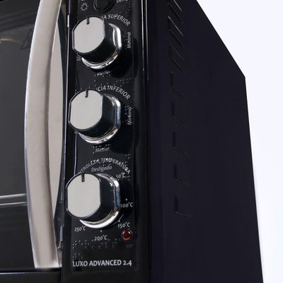 Forno Elétrico Luxo Black Advanced 2.4 Layr 46L 110V
