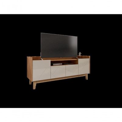 Rack Adria 4 Portas Com Nicho Central Off White-noce