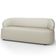 Sofá 3 Lugares Orgânico Sala De Estar Living 170cm Carmen F04 Couríssimo Off White - Lyam Decor