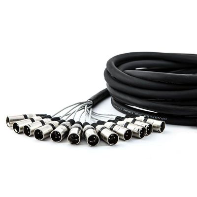 Multicabos Xlr 12 Vias Cirilo Cabos - 40 Mt