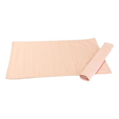 Jogo Americano Copa e Cia Tecido Rosa Chá 45x30cm 2 Peças