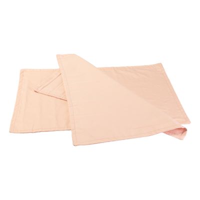 Jogo Americano Copa e Cia Tecido Rosa Chá 45x30cm 2 Peças
