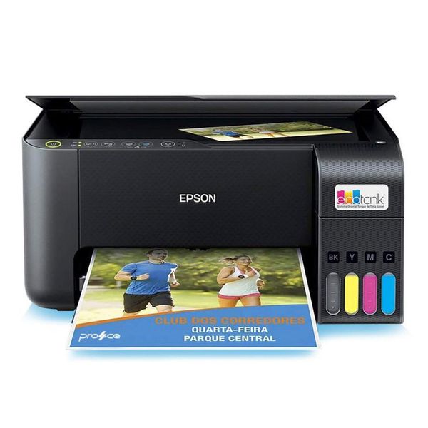 Impressora Multifuncional WiFi Tanque Epson L3250 Preta
