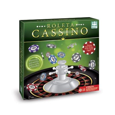 Jogo Roleta Cassino 201 Nig Brinquedos