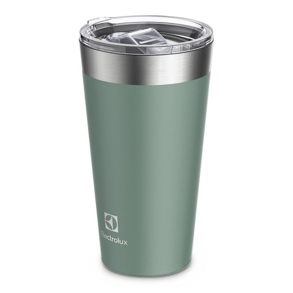 Copo Térmico Electrolux 560ml Verde Sense com Tampa Hermetica Não se aplica