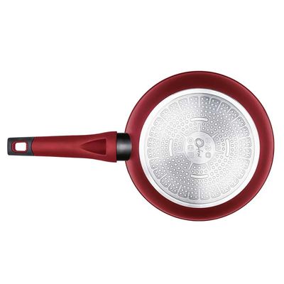 Frigideira Antiaderente Oxford Everyday Vermelha 24cm para Indução