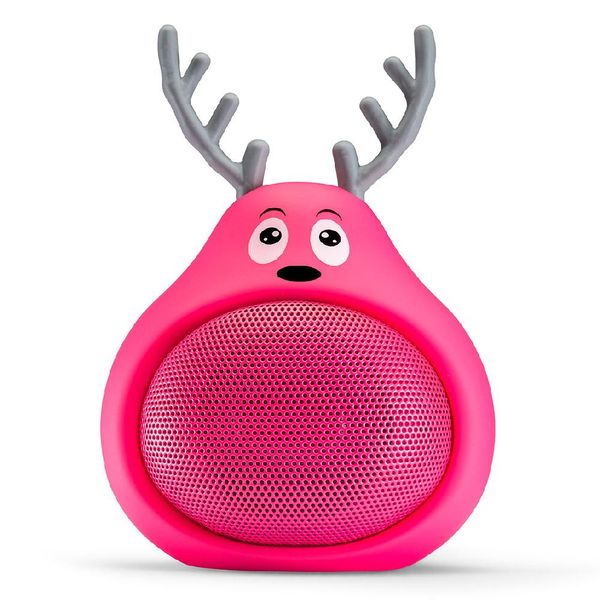 Caixa de Som Bluetooth Sound Toons Fani Tectoy Rosa Rosa