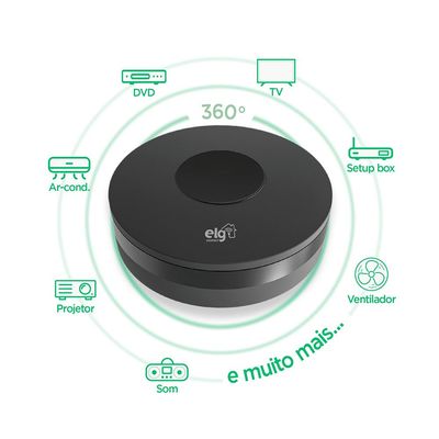 Smart Controle Universal WiFi Inteligente ELG SHIR300