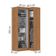 Guarda Roupas Modulado De Canto Madrid Com 3 Portas Maxel Madeirado/off White