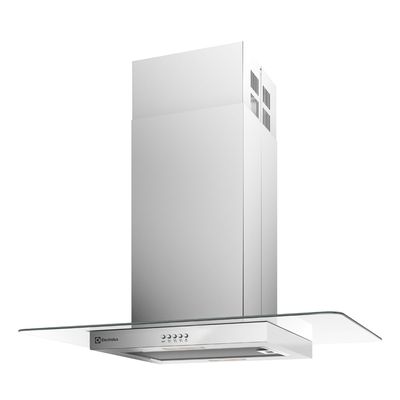 Coifa de Ilha Electrolux 90cm de Vidro Efficient com Luz de Led (CE9IX) 127V