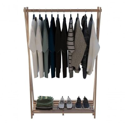 Estante Sapateira Expositora P Roupas C/Nicho