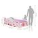 Cama Fun Rosas Solteiro Com Colchão
