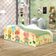 Cama Fun Fazendinha E Balões Solteiro Com Colchão