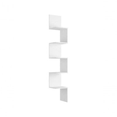 Estante De Canto Multivisão Branco