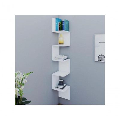Estante De Canto Multivisão Branco