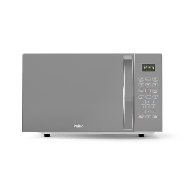 Micro-ondas 25L Philco Espelhado Limpa Fácil 1100W PMO28S 220V
