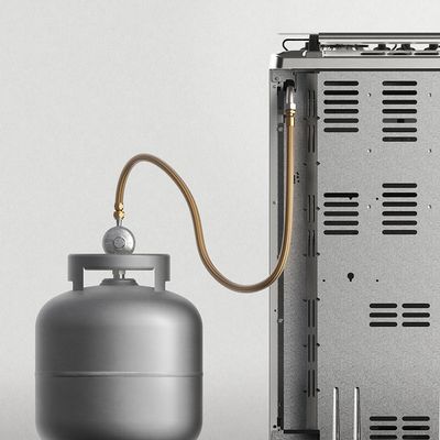 Kit Instalação Gás GLP de Botijão com Regulador para Forno de Embutir, Cooktop e Fogão de Embutir Electrolux Não se aplica