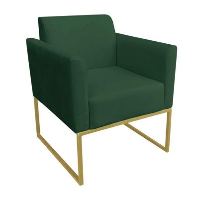 Poltrona Marisa Suede Verde Drossi