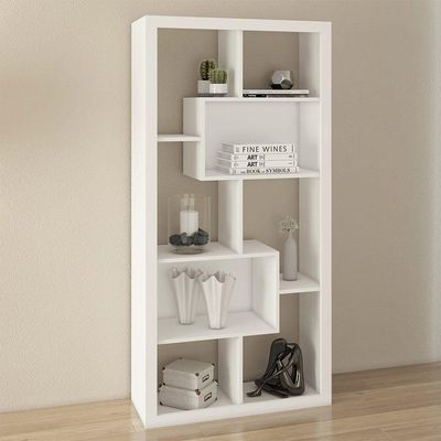 Estante com Nichos Branco Tecno Mobili