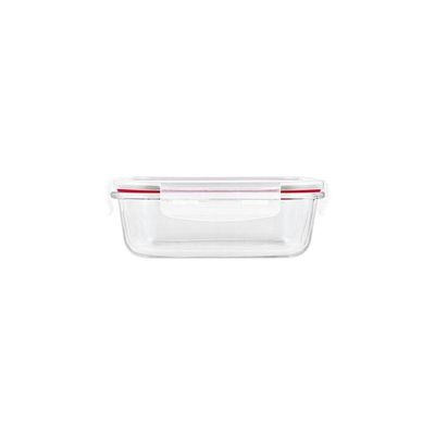 Pote Vidro Hermético Marmita 640ml Transparente
