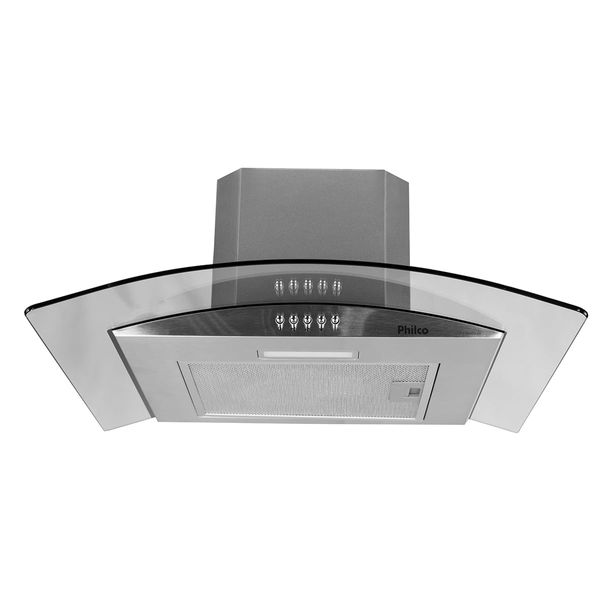 Coifa Philco PCO60G Glass Depurador & Exaustor 60cm Inox 127V