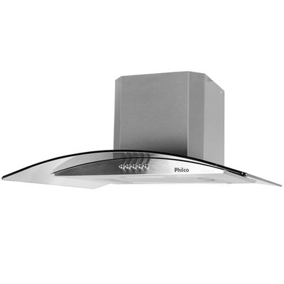 Coifa Philco PCO60G Glass Depurador & Exaustor 60cm Inox 127V