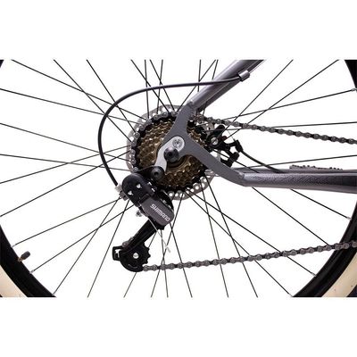 Bicicleta Aro 29 Ksw 21 Marchas Alumínio Cambio Shimano Freio A Disco Grafite Fosco -ad Pto 19