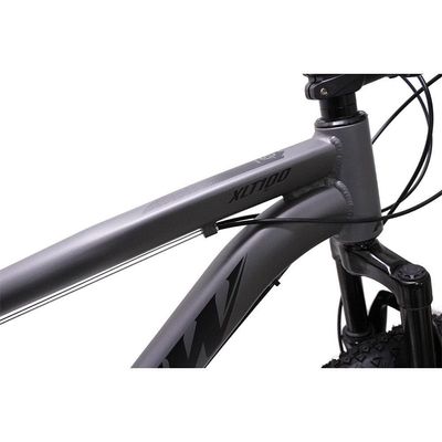Bicicleta Aro 29 Ksw Bike Alumínio Câmbios Shimano 21 Marchas Grafite Fosco -ad Pto 19