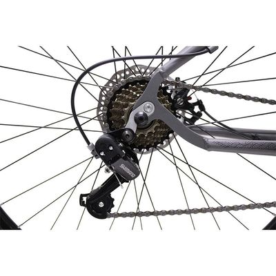 Bicicleta Aro 29 Ksw Bike Alumínio Câmbios Shimano 21 Marchas Grafite Fosco -ad Pto 19