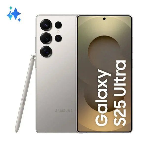 Smartphone Samsung Galaxy S25 Ultra 512GB 5G - Titânio Cinza, Caneta S Pen, Câmera Quadrupla 200MP, RAM 12GB, Tela 6.9