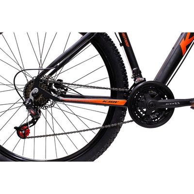 Bicicleta Aro 29 Bike Ksw Xlt 21 Marchas Alumínio Freio A Disco Preto Fos -ad Laranja 17