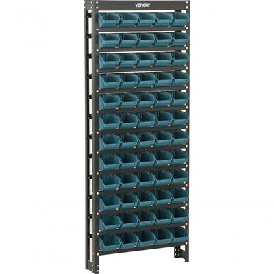 Estante Gaveteiro Metálica 150x60x16cm 60 Pçs Gavetas Vonder
