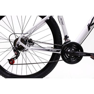 Bicicleta Aro 29 Bike Ksw Xlt 21 Marchas Alumínio Freio A Disco Branco -ad Preto