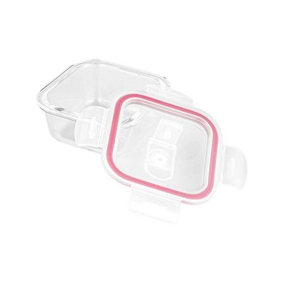 Pote De Vidro Hermético Marmita 800ml Transparente