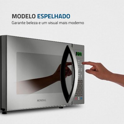 Micro-ondas 34L MO02 Mondial  Preto 220V Micro-ondas 34L MO02 Mondial Preto 220V