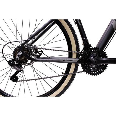 Bicicleta Aro 29 Ksw 21 Marchas Alumínio Cambio Shimano Freio A Disco Preto Fos -ad Prata 19
